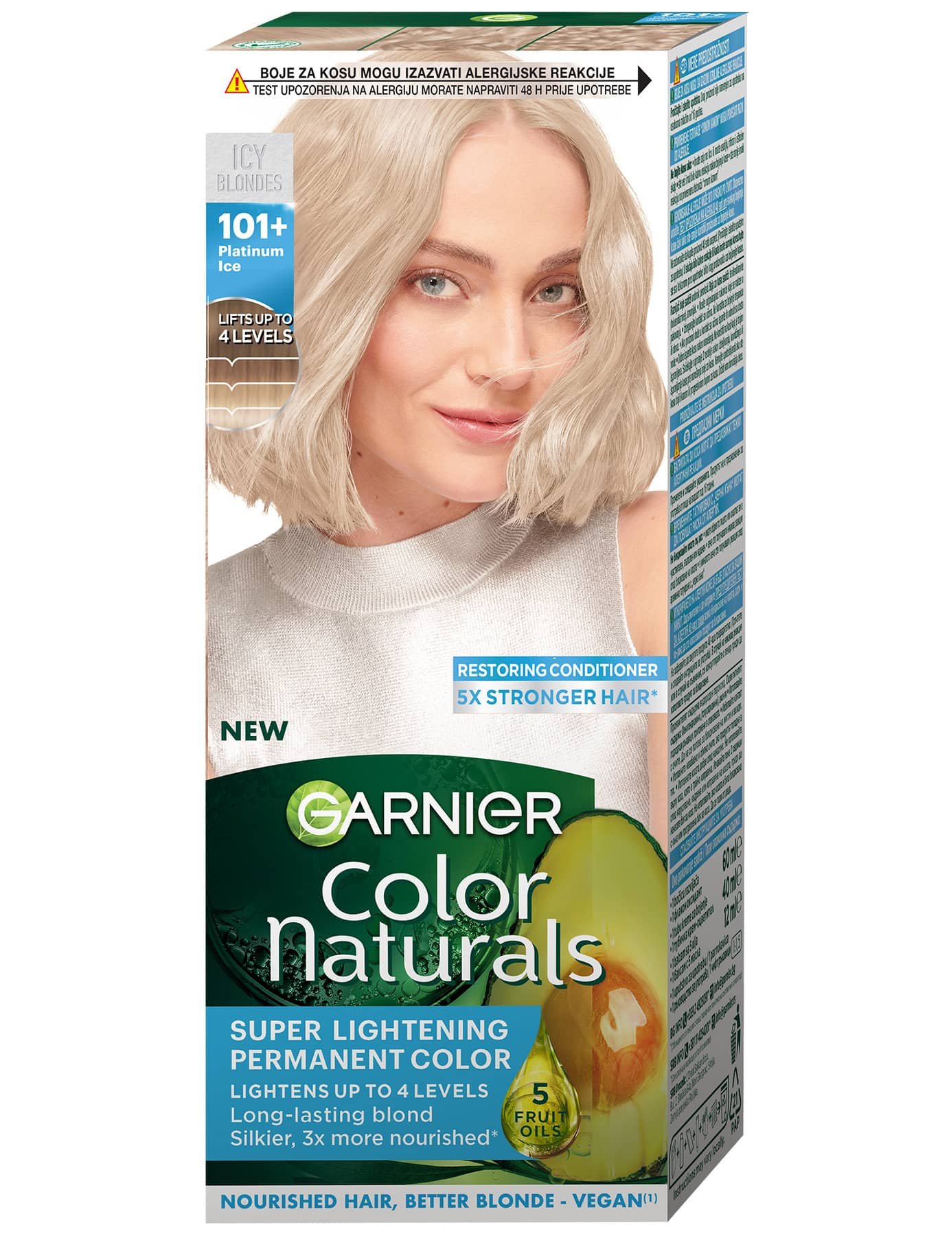 Garnier Color Naturals 101+ Platinasto Ledena